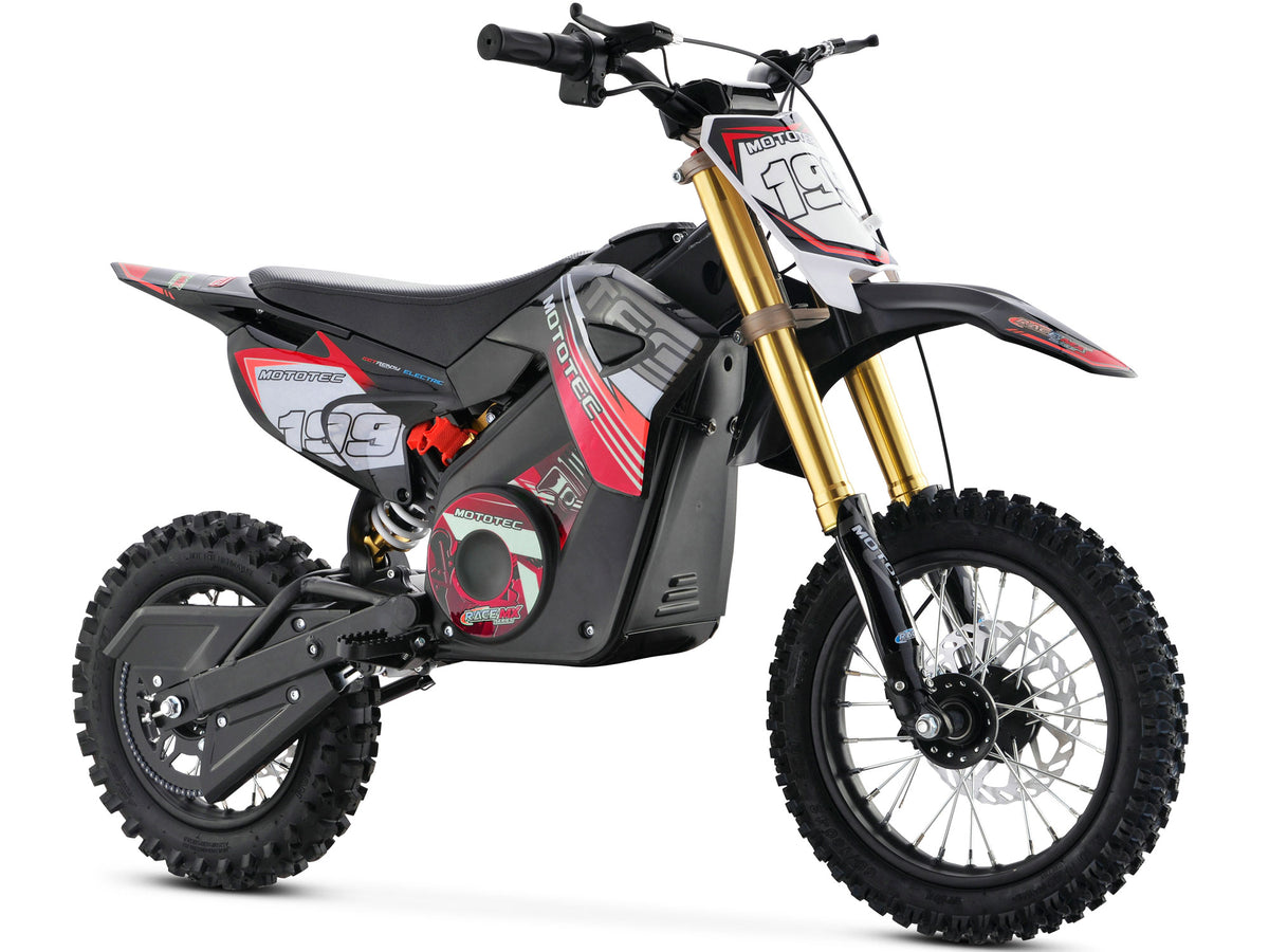 Powerful and Lightweight MotoTec 1000w Electric Dirt Bike