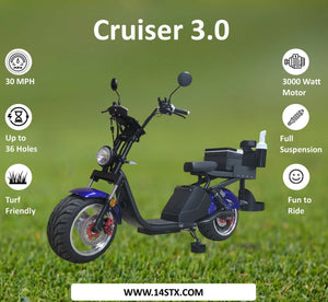 2-Wheel Cruiser 3.0 Golf Scooter