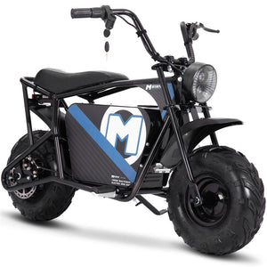 Minimoto eléctrica MotoTec 48v 1000w negra