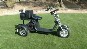 3-Wheel Rebel Golf Scooter - Extended Range