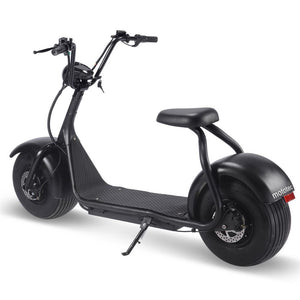 Patinete eléctrico MotoTec Fat Tire 2000w 60v color negro